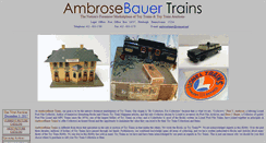 Desktop Screenshot of ambrosebauer.com